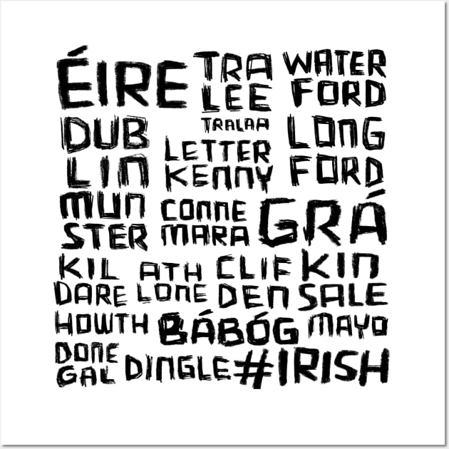 Ireland Places to go Wall Art by badlydrawnbabe